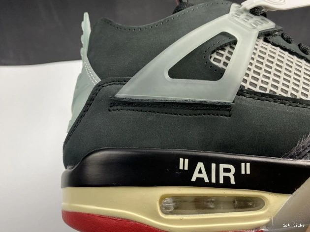 1st Kicks jordan x “bred” black 4 air 1719 red ofw SportInspired cv9388- 1119